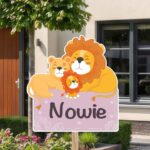Geboortebord | Familie leeuw - Afbeelding 9