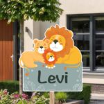 Geboortebord | Familie leeuw - Afbeelding 10