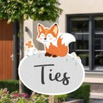 Geboortebord | Vosje in het veld - Afbeelding 10