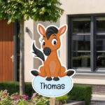 Geboortebord | Boerderijdier paard - Afbeelding 8