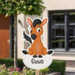 Geboortebord | Boerderijdier paard - Afbeelding 9