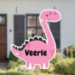 Geboortebord | Dino met stekels - Afbeelding 3