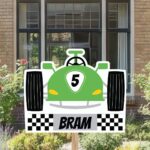 Geboortebord | Raceauto - Afbeelding 6