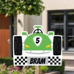 Geboortebord | Raceauto - Afbeelding 7