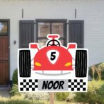 Geboortebord | Raceauto - Afbeelding 8