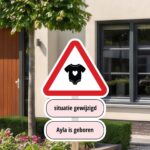 Geboortebord | Situatie gewijzigd rompertje - Afbeelding 7