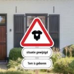 Geboortebord | Situatie gewijzigd rompertje - Afbeelding 8