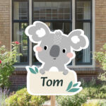Geboortebord | Koala - Afbeelding 5