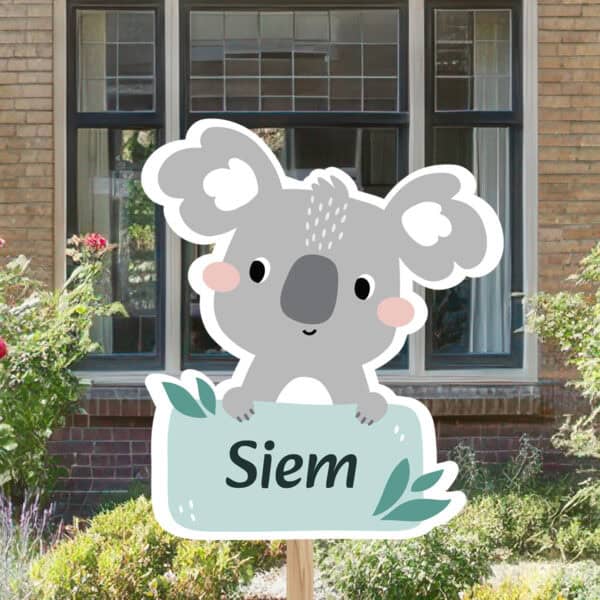 Geboortebord | Koala - Afbeelding 6