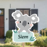 Geboortebord | Koala - Afbeelding 3