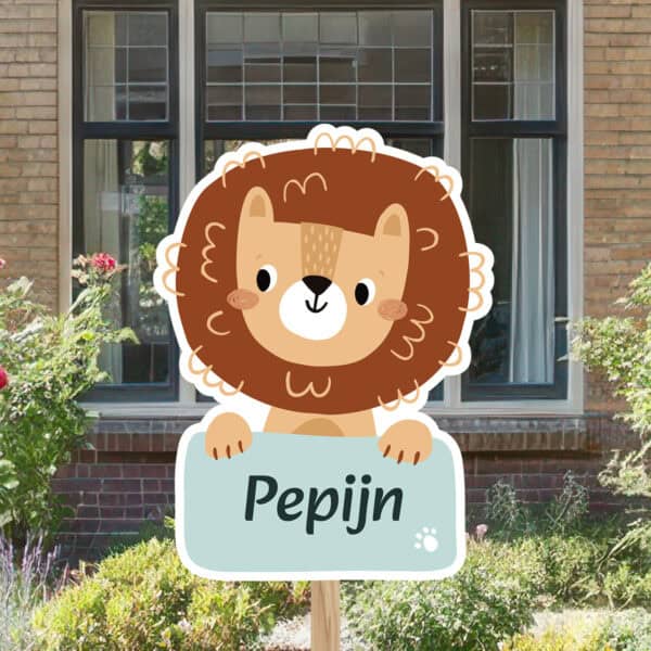 Geboortebord | Happy leeuw - Afbeelding 6