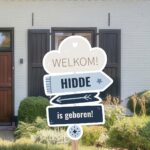 Geboortebord | Wegwijzer met pijl - Afbeelding 5