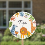 Geboortebord | Jungledieren