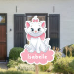 Geboortebord | Marie uit de Aristokatten - Afbeelding 4