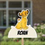 Geboortebord | Baby Simba van de Lion King