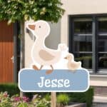Geboortebord | Eend met baby eend - Afbeelding 8